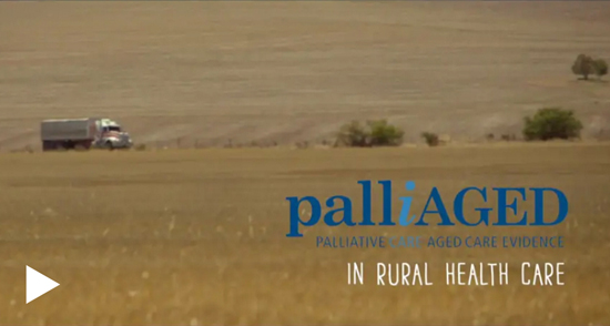 Play Video - palliAGEDgp Smartphone App in Rural Health Care
