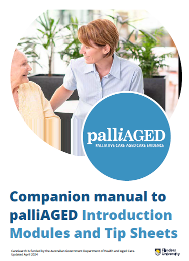 palliAGED Introduction Modules Manual Thumbnail